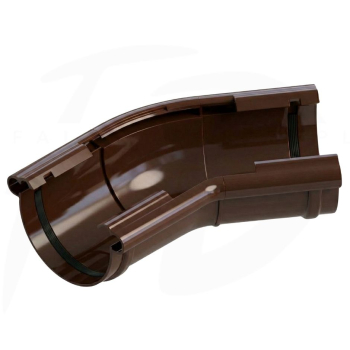 Narożnik uniwersalny PVC firmy KROP 120⁰-145⁰ -130 kolor jasny brąz